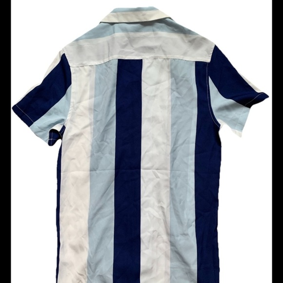 ASOS Design Striped Shirt Men’s XS Button Down - Picture 5 of 5